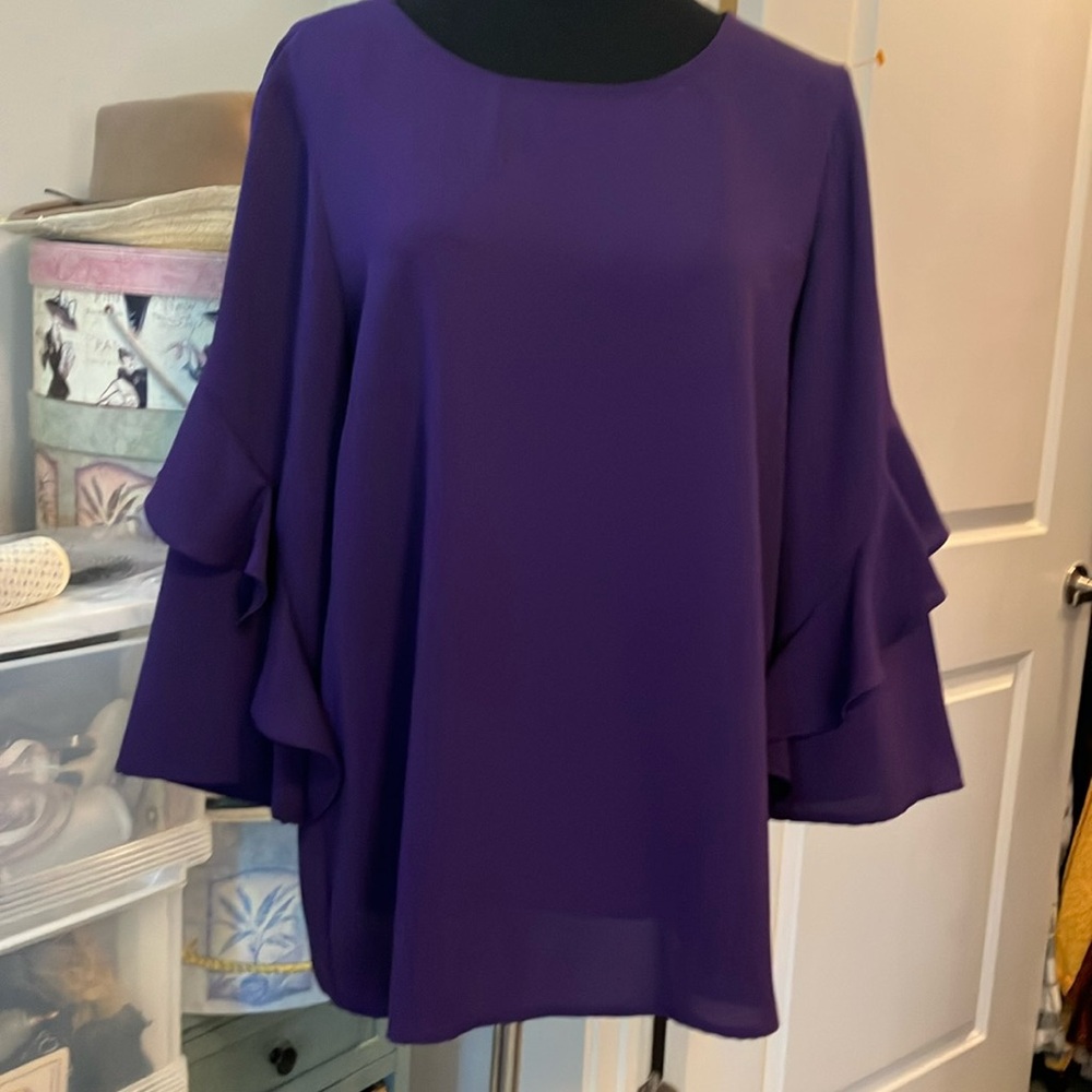 Alfani Deep Purple Women's Blouse